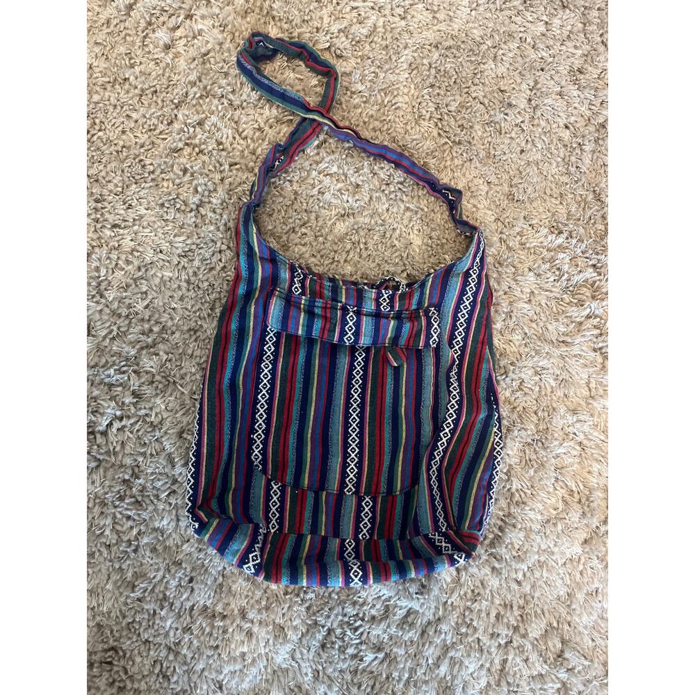 Woven Sling ethnic boho bag!